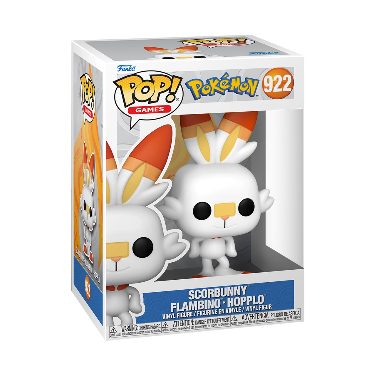 POP! Games: Pokémon #922 Scorbunny Vinyl Figure