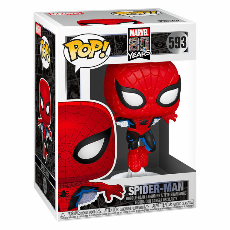 POP! Marvel: 80th Anniversary #593 Spider-Man (First Appearance) Vinyl Figure