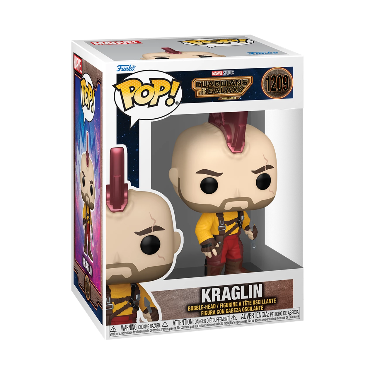 POP! Marvel: Guardians of The Galaxy Vol. 03 #1209 Kraglin Vinyl Figure