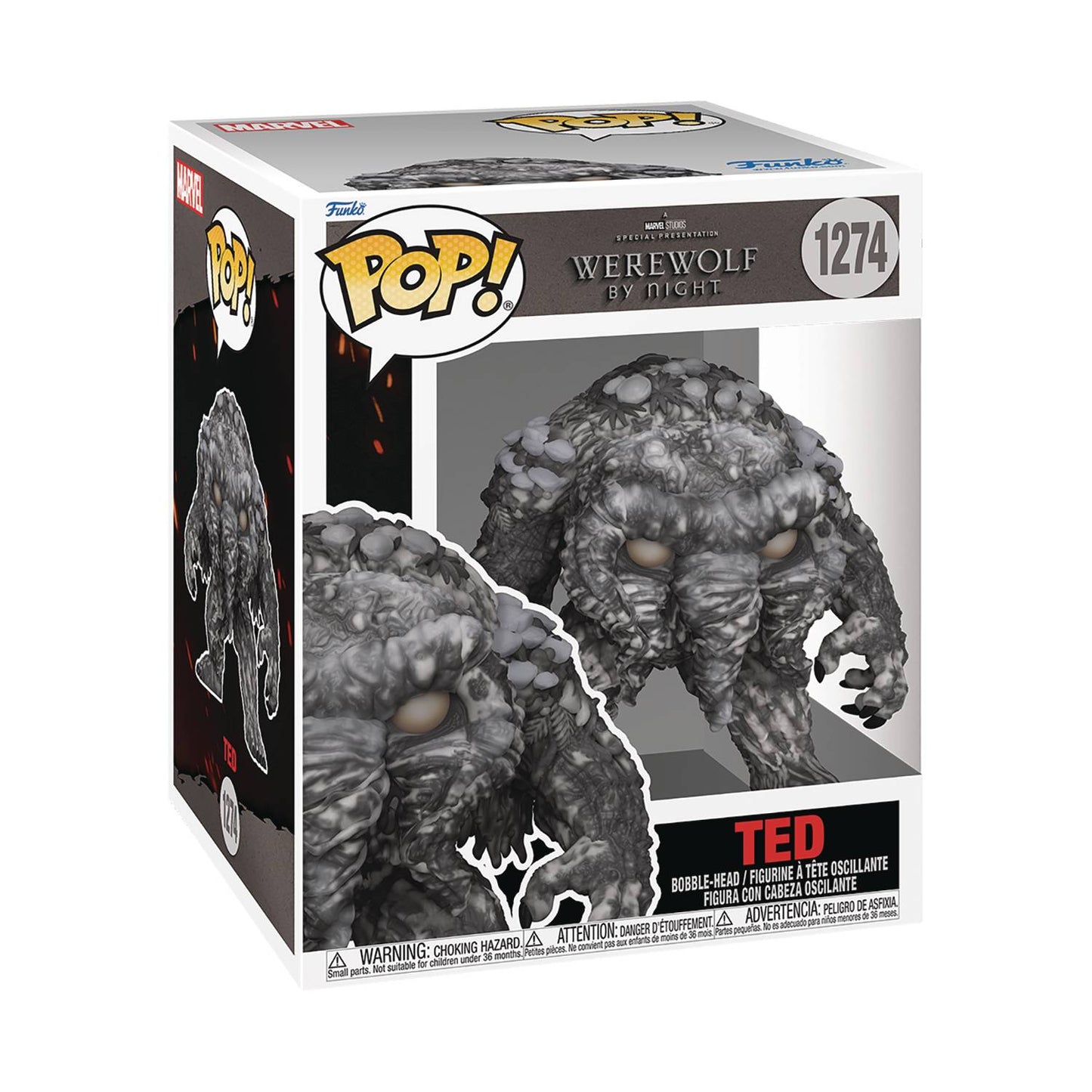 POP! Marvel: Werewolf By Night #1274 Ted (Super-Sized) Vinyl Figure