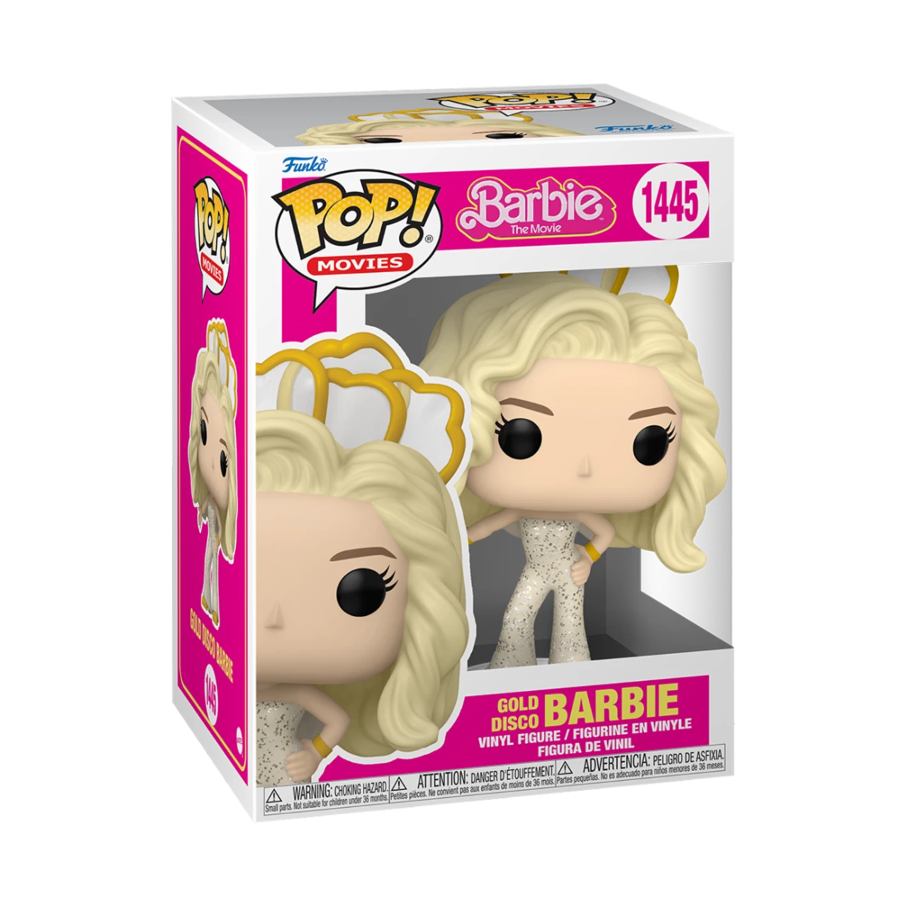 POP! Movies: Barbie #1445 Gold Disco Barbie Vinyl Figure