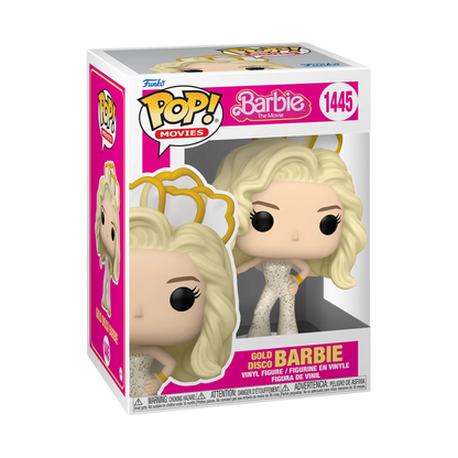 POP! Movies: Barbie #1445 Gold Disco Barbie Vinyl Figure