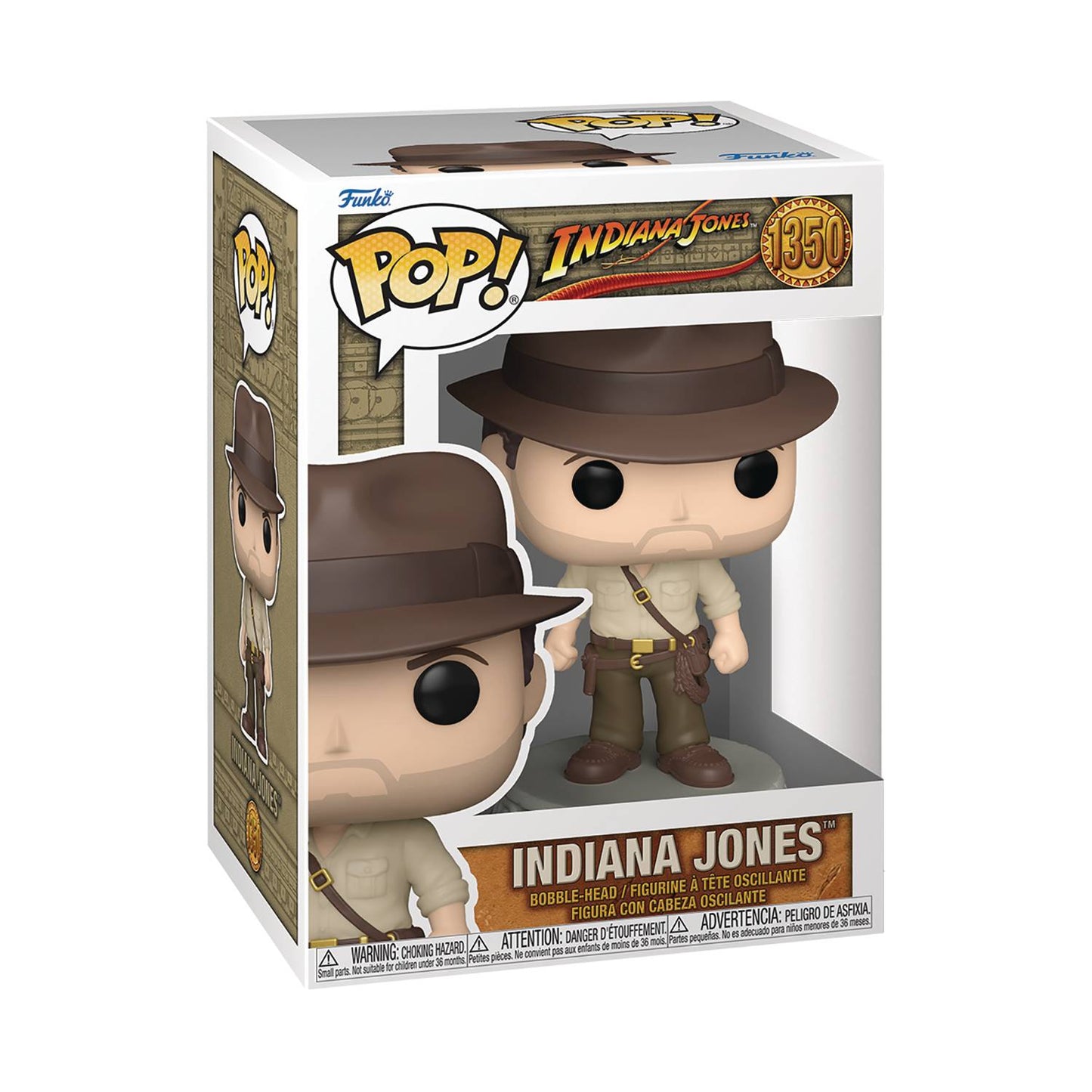 POP! Movies: Indiana Jones - Raiders of The Lost Ark #1350 Indiana Jones Vinyl Figure