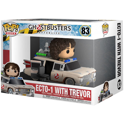 POP! Rides: Ghostbusters - Afterlife #83 Ecto-1 With Trevor Vinyl Figure
