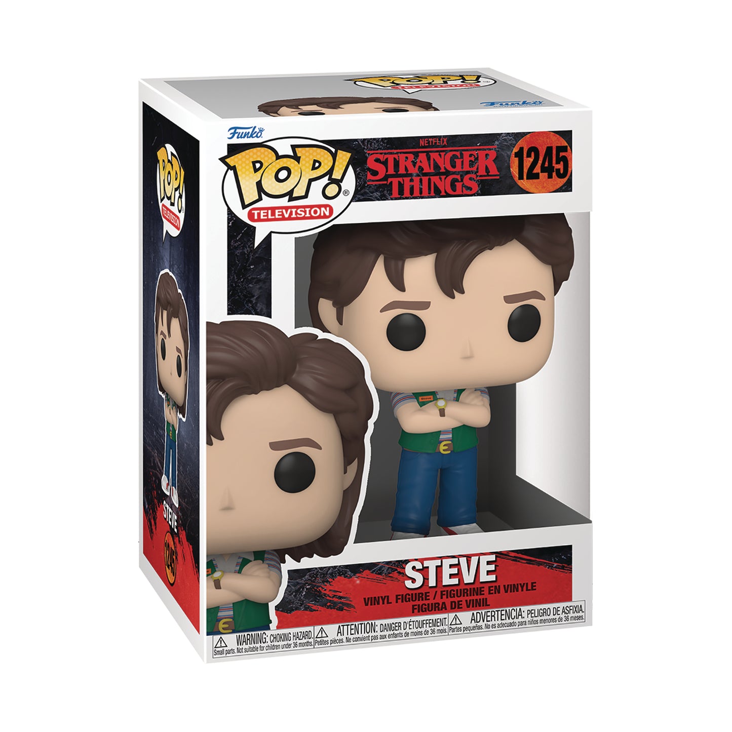 POP! Television: Stranger Things #1245 Steve Vinyl Figure