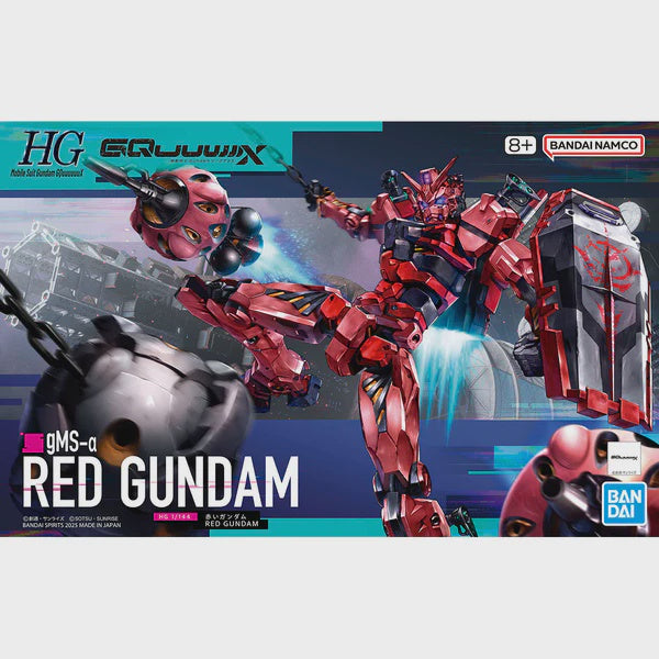 GUNDAM - HG 1/144 Red Gundam - Model Kit GQuuuuuuX Series