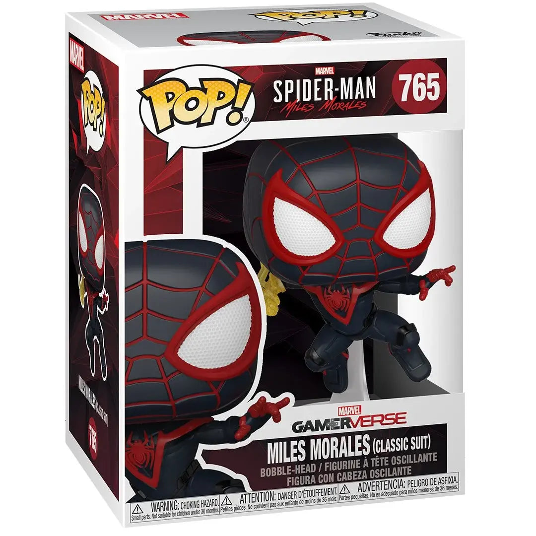 POP! #765 Miles Morales (Classic Suit) Vinyl Figure