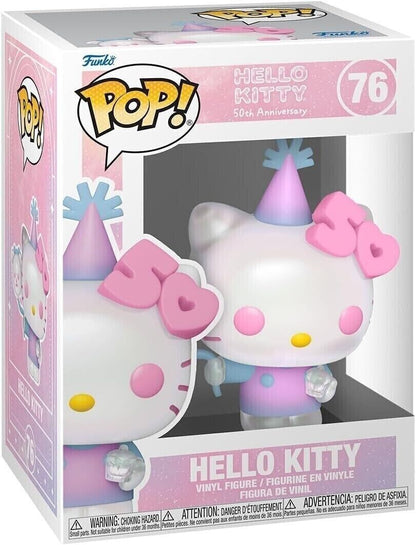 POP! Sanrio: 50th Anniversary #76 Hello Kitty Pearlescent Vinyl Figure