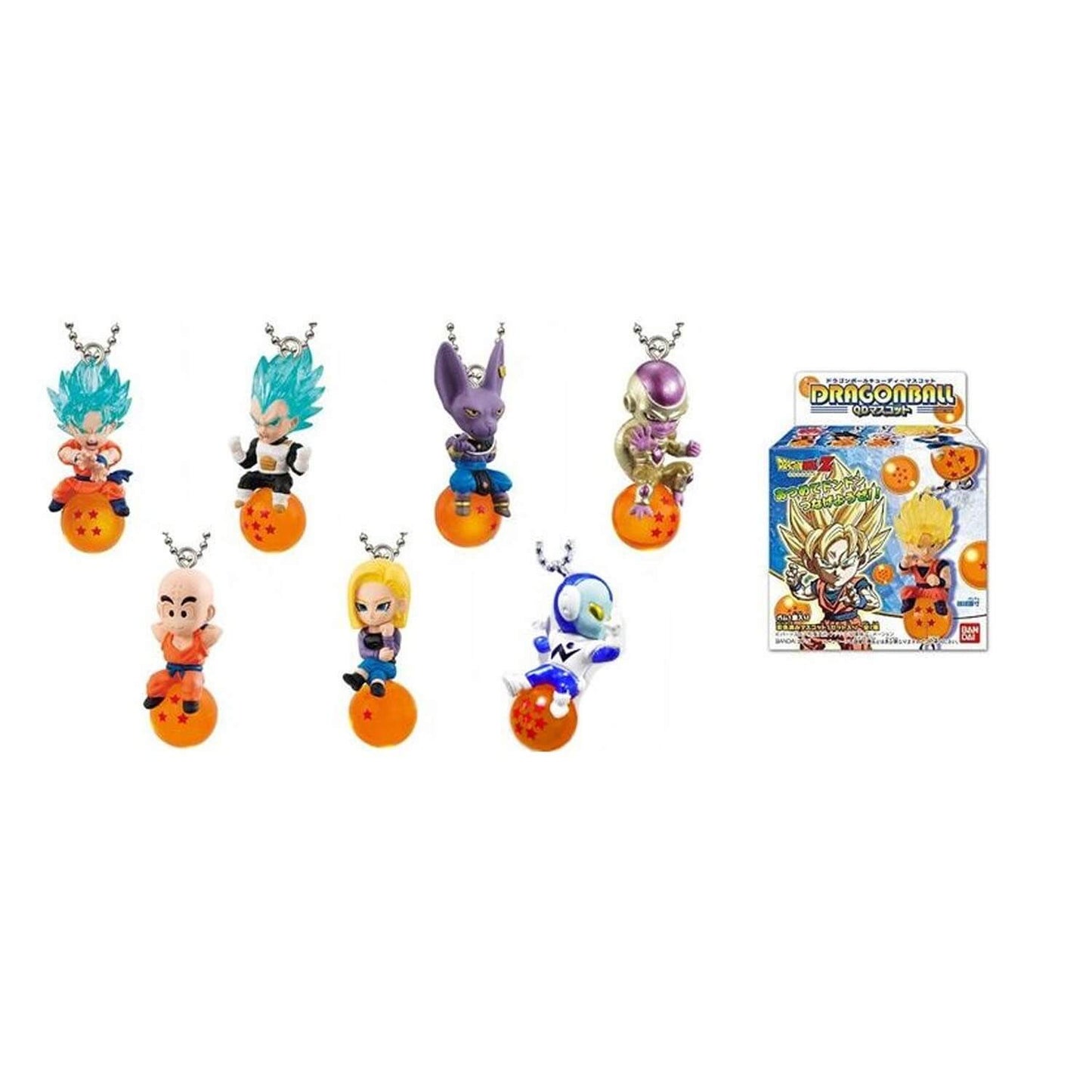 Dragon Ball Super- Strap Figure QD Mascot Vol. 1 (Blind Box)