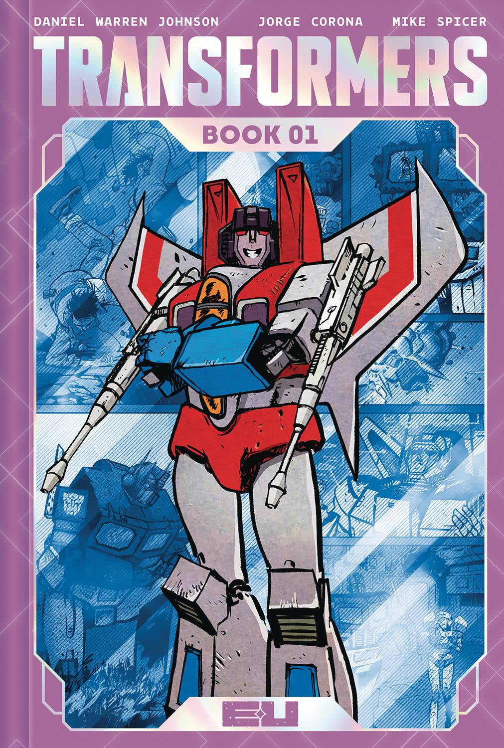 TRANSFORMERS Deluxe Hardcover BOOK 01 Cover B DIRECT MARKET Exclusive