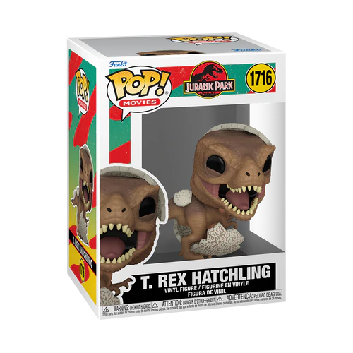 JURASSIC PARK HATCHLING - POP Movies #1716 - Tyrannosaurus Rex