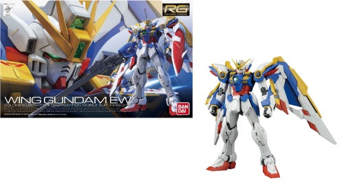 GUNDAM   RG 1/144 XXXG 01W Wing Gundam EW   Model Kit 13cm