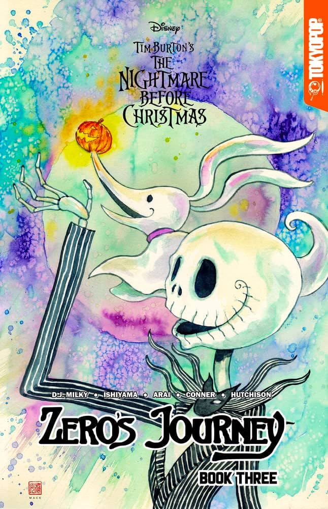 Disney Manga: Tim Burton's The Nightmare Before Christmas - Zero's Journey (Paperback) Book 03