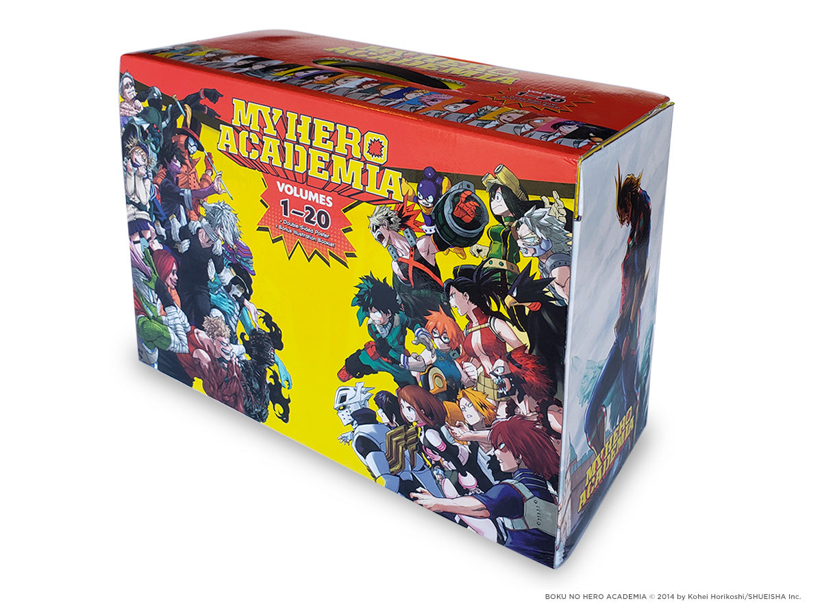 My Hero Academia (Paperback) Box Set 01 (Vol. 01-20)