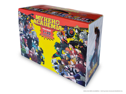 My Hero Academia (Paperback) Box Set 01 (Vol. 01-20)