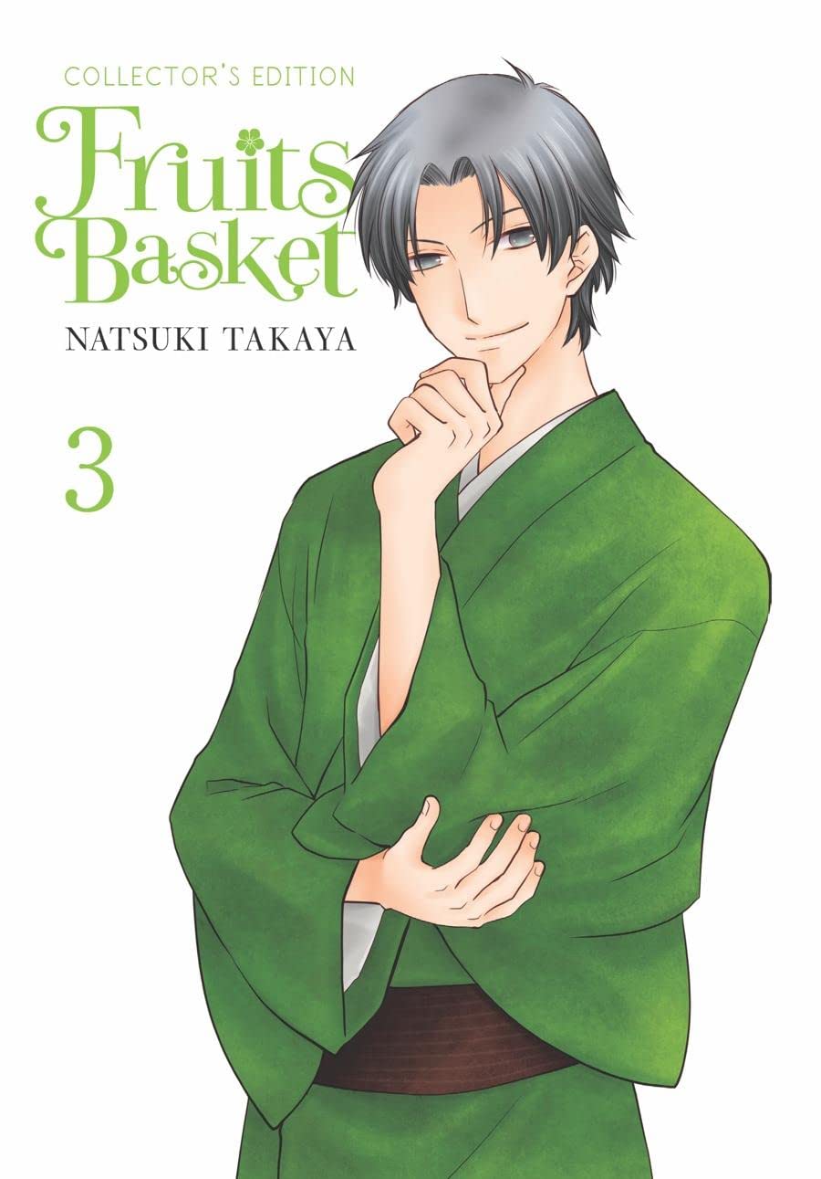Green man thinking fruits basket writing
