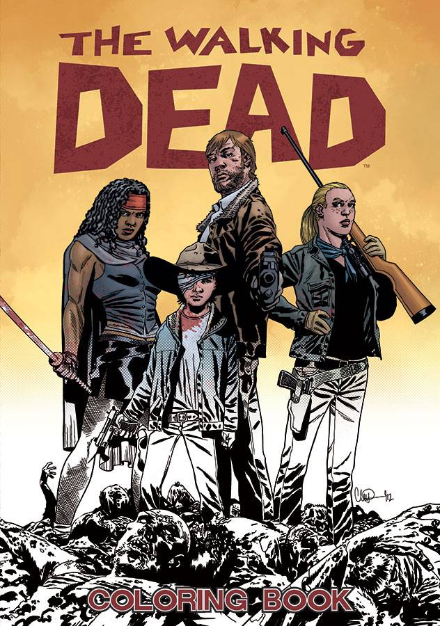 Walking Dead Coloring Book (Paperback)