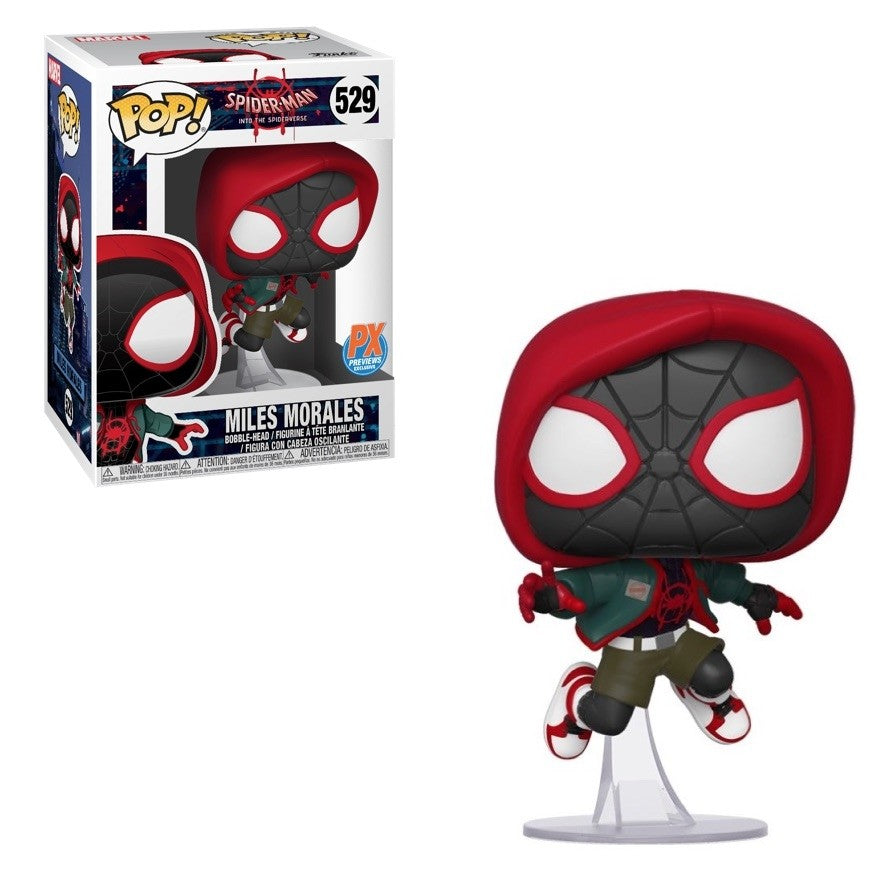 POP! Marvel: Into The Spider-Verse #529 Casual Miles Morales (PX Exclusive) Vinyl Figure