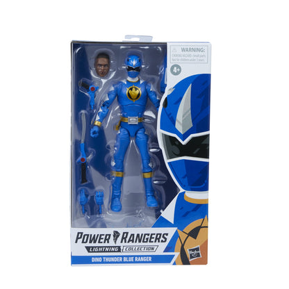 Power Rangers Lightning Collection - Dino Thunder Blue Ranger - 6IN Action Figure