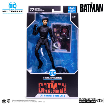 DC Multiverse - The Batman - Catwoman (Unmasked) - 7IN Action Figure