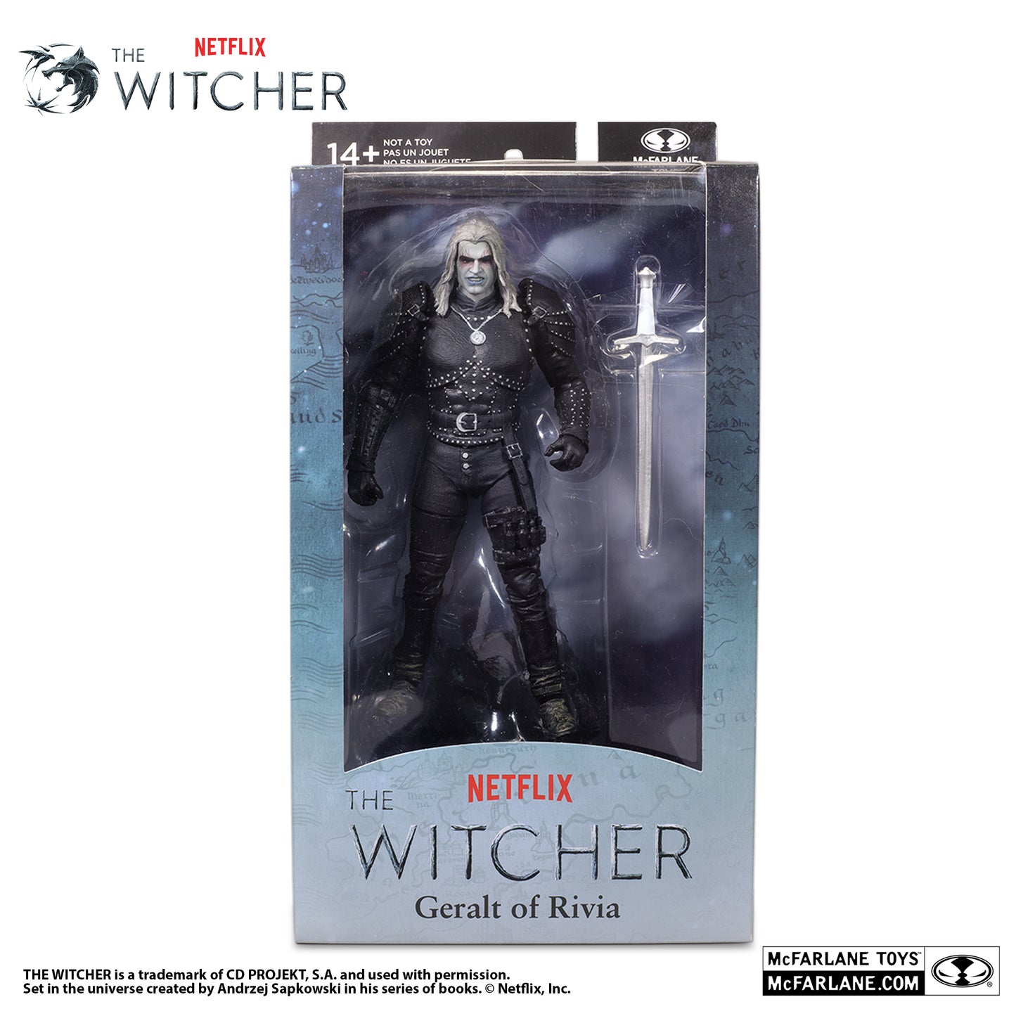 Witcher - Geralt of Rivia (Witcher Mode - Season 2) - 7IN Action Figure