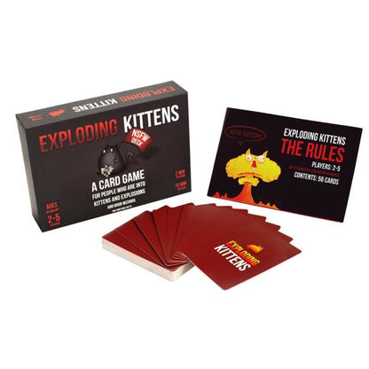 Exploding Kittens Card Game NSFW Edition