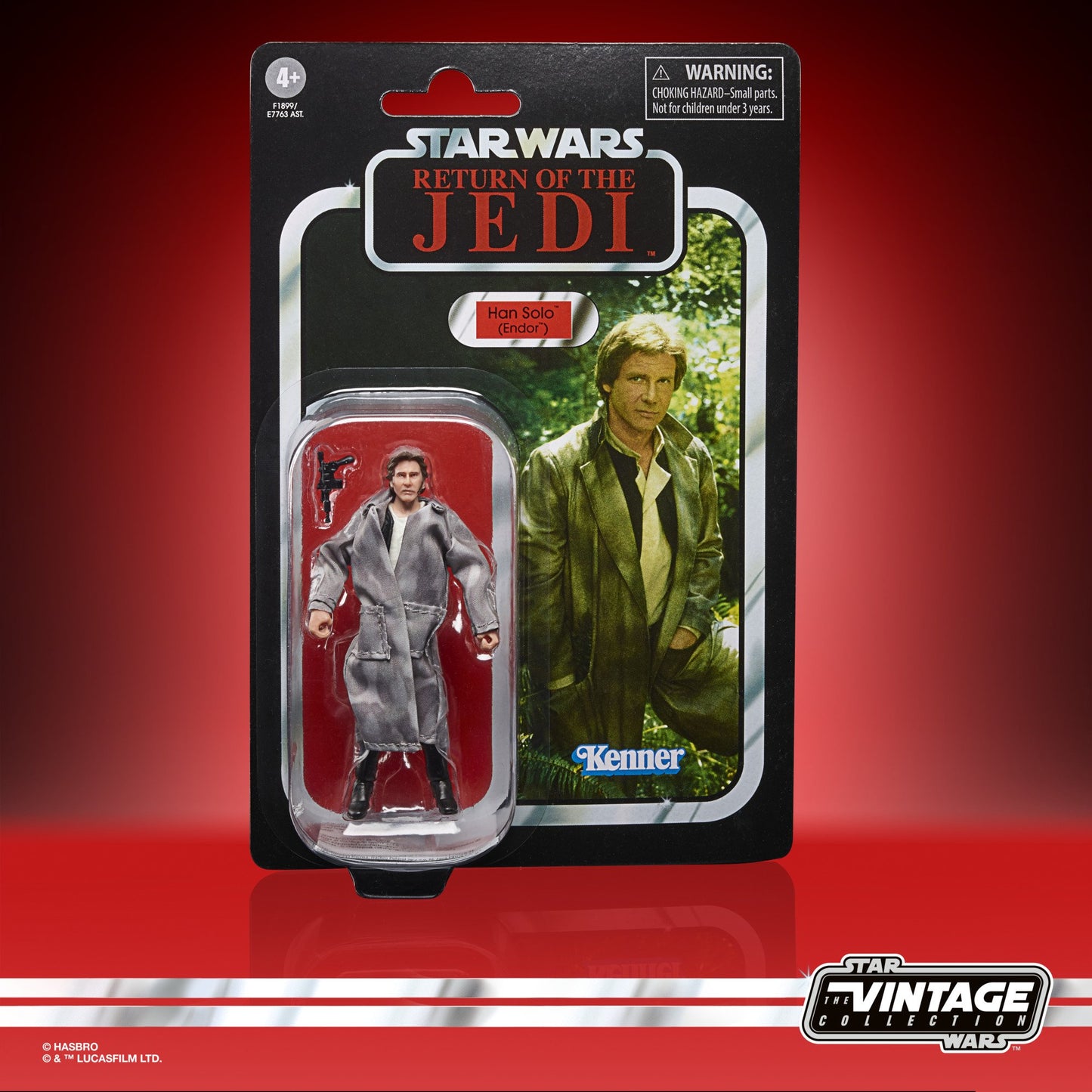 Star Wars: The Vintage Collection - Han Solo (Endor) - 3.75IN Action Figure