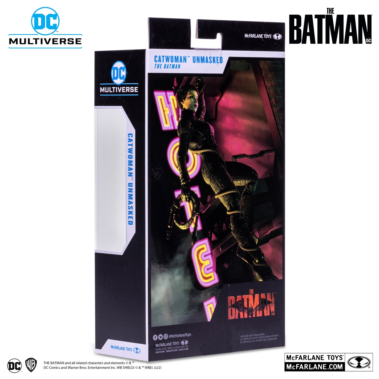 DC Multiverse - The Batman - Catwoman (Unmasked) - 7IN Action Figure