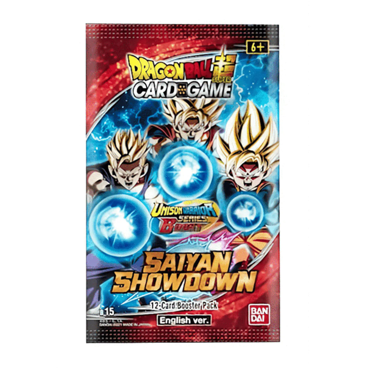 Dragon Ball Super: Card Game - Saiyan Showdown Booster Pack (DBS-B15)