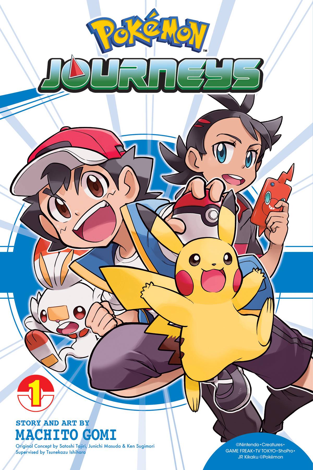 Pokémon: Journeys (Paperback) Vol. 01