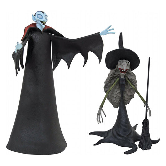 The Nightmare Before Christmas Select: Small Vampire With Tall Witch AF