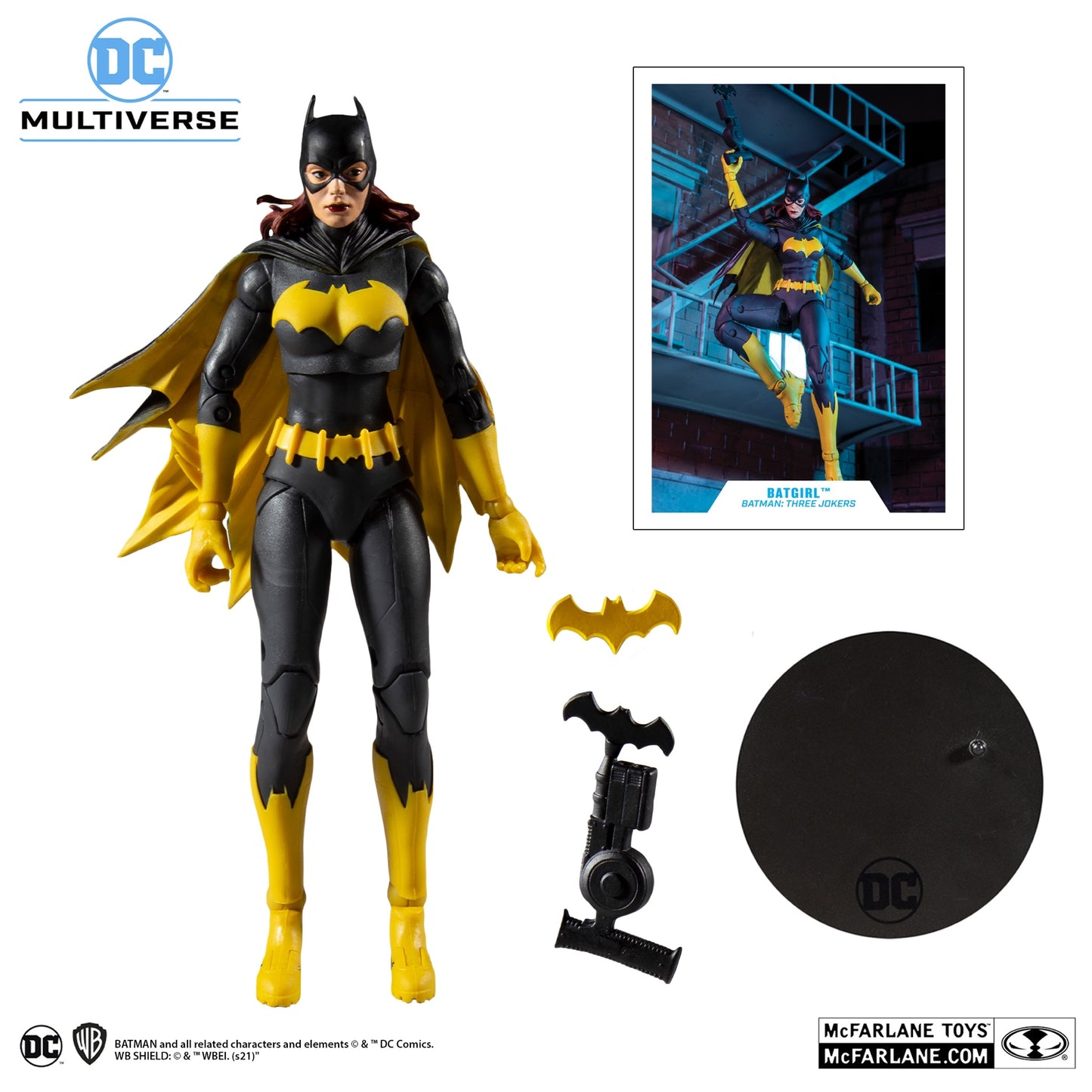 DC Multiverse - Batman: Three Jokers - Batgirl - 7IN Action Figure