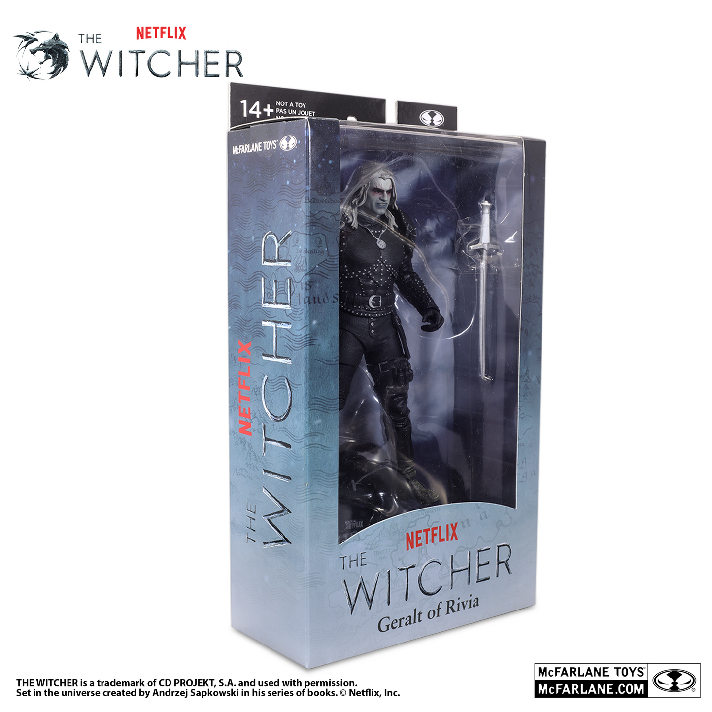 Witcher - Geralt of Rivia (Witcher Mode - Season 2) - 7IN Action Figure