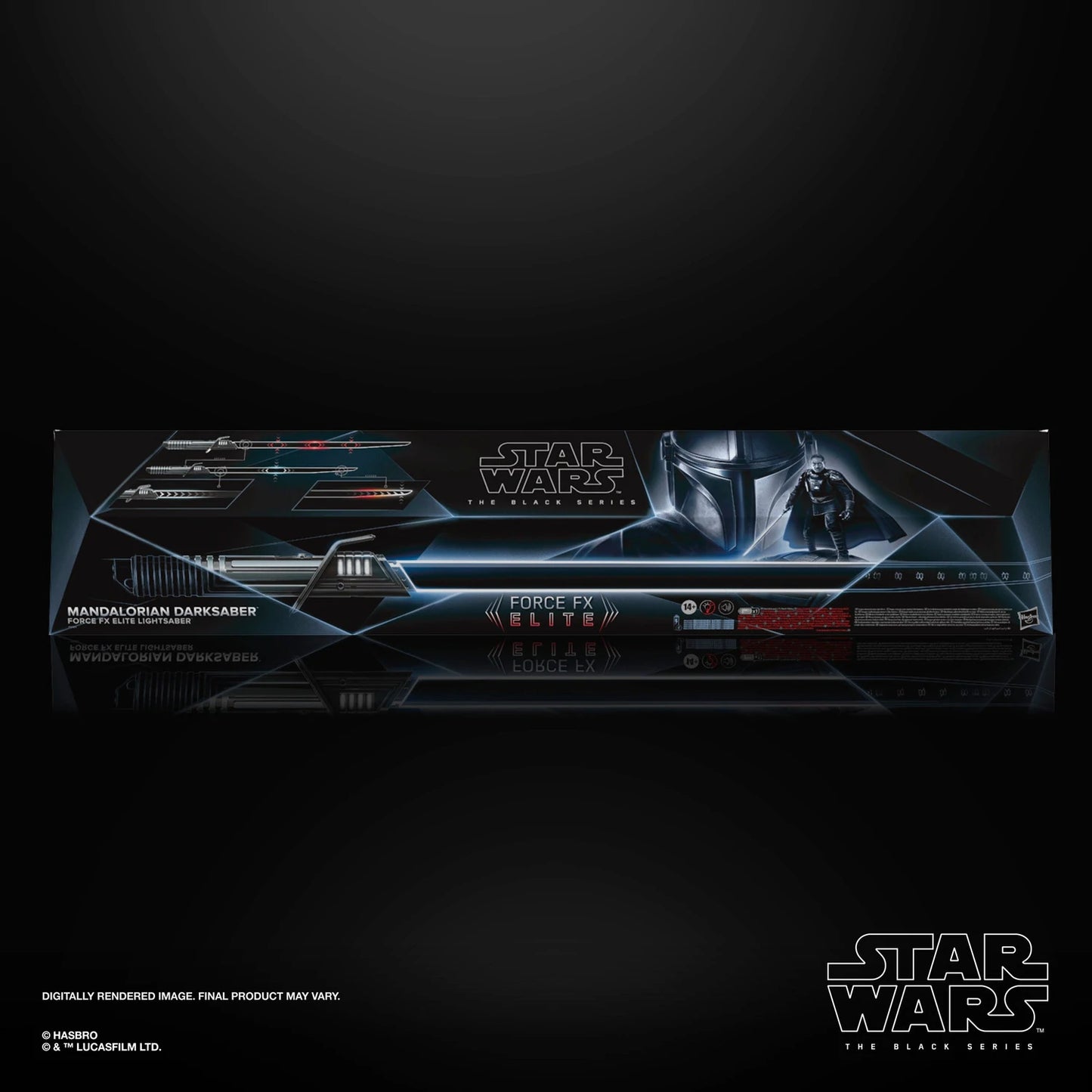 Star Wars: The Black Series - Mandalorian Darksaber Force FX Elite Lightsaber