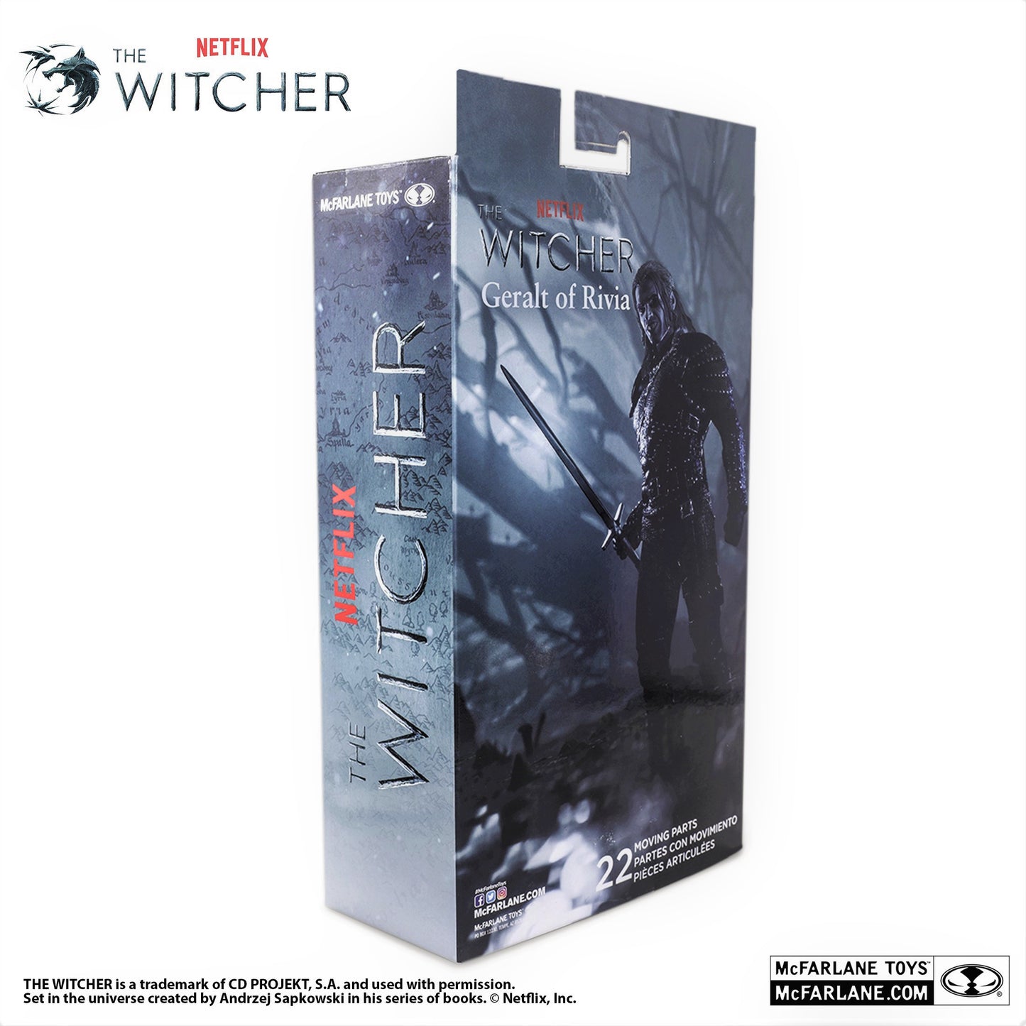 Witcher - Geralt of Rivia (Witcher Mode - Season 2) - 7IN Action Figure