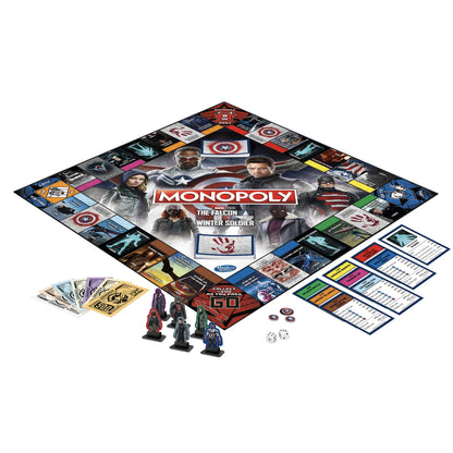 Monopoly: The Falcon & The Winter Soldier Edition - Board Game