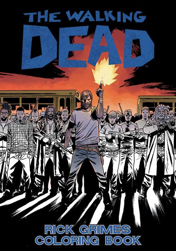 Walking Dead Rick Grimes Coloring Book (Paperback)