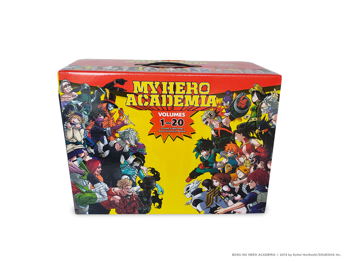 My Hero Academia (Paperback) Box Set 01 (Vol. 01-20)