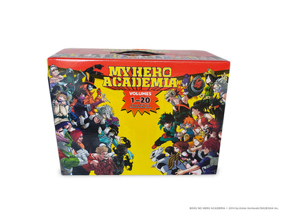 My Hero Academia (Paperback) Box Set 01 (Vol. 01-20)