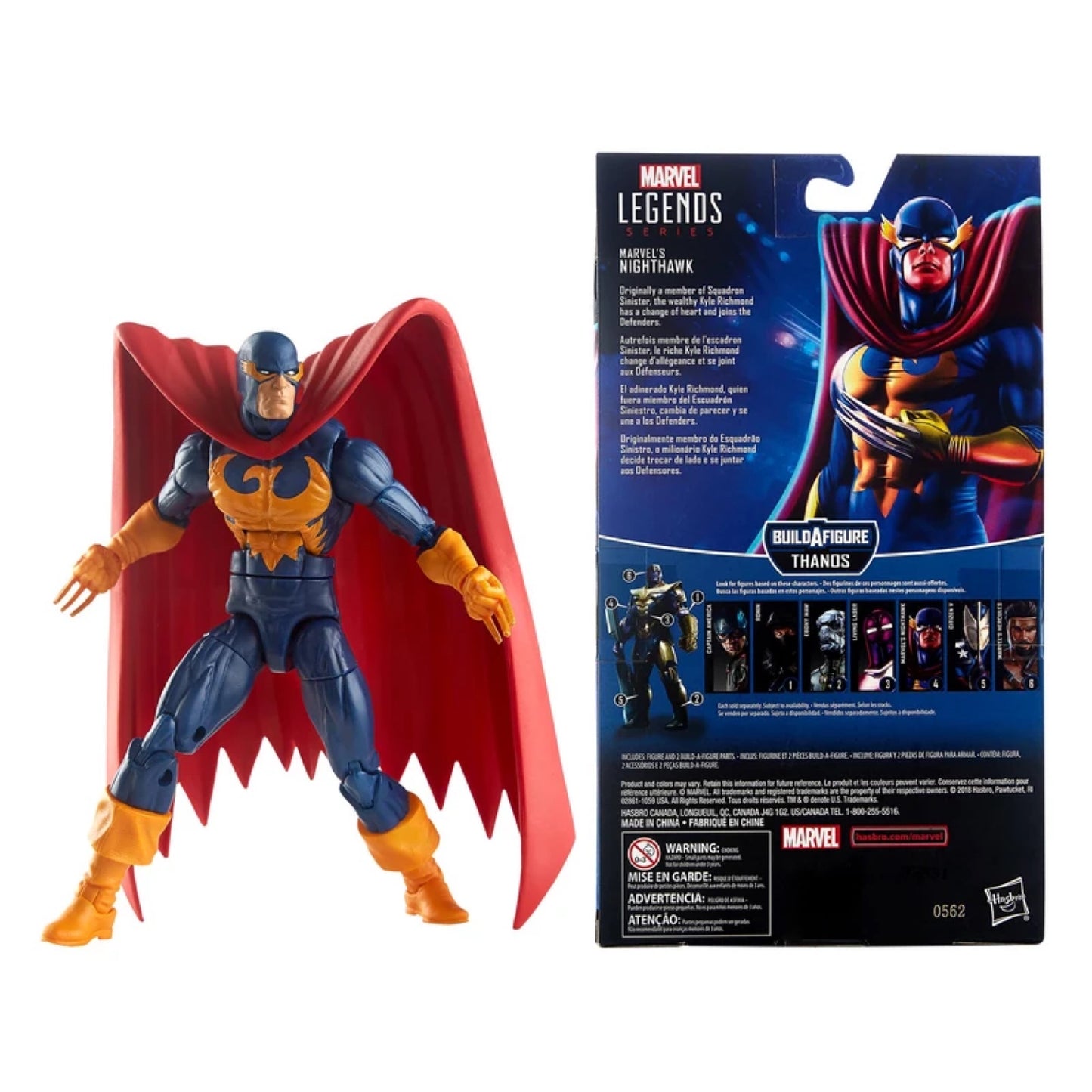 Marvel Legends Series - Nighthawk - 6IN Action Figure