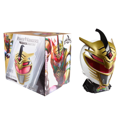 Power Rangers Lightning Collection - Mighty Morphin - Lord Drakkon - Premium Electronic Role Play Helmet