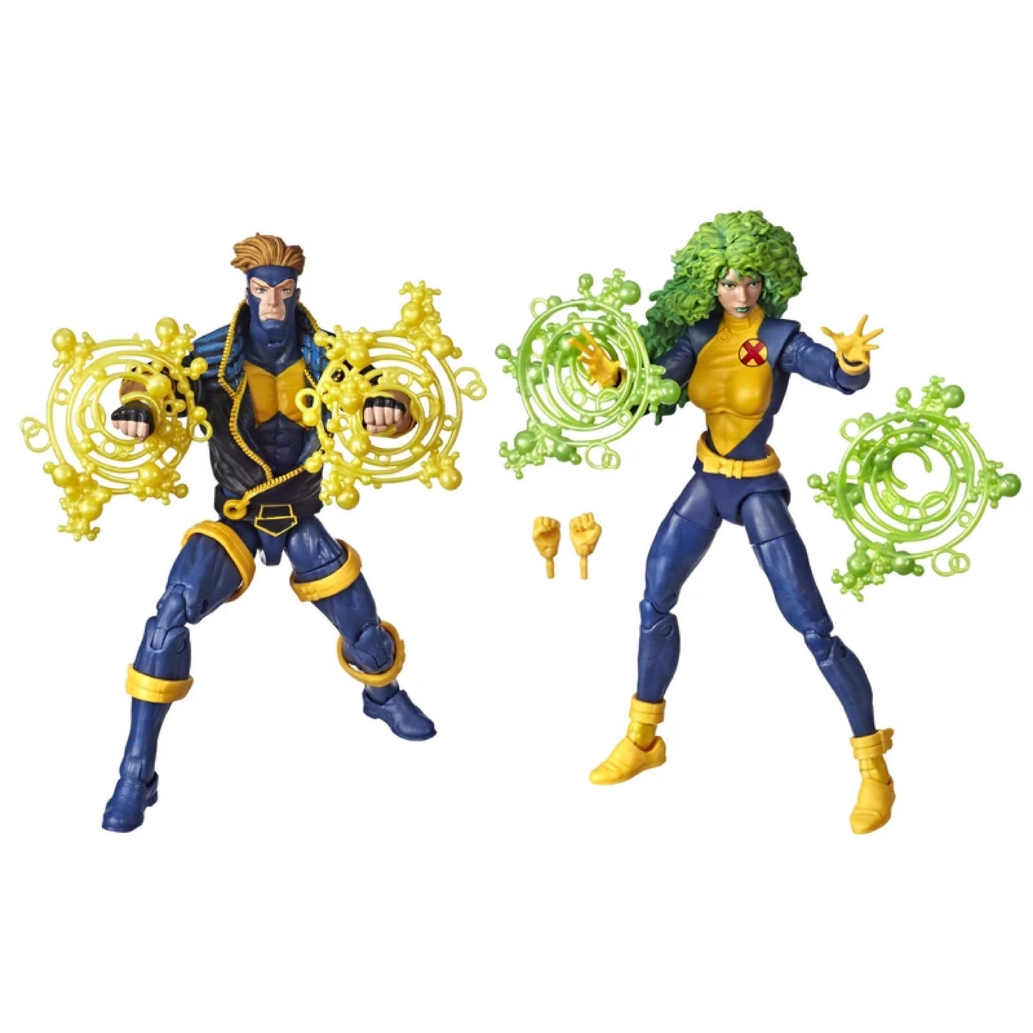 Marvel Legends Series: Marvel's Havok & Polaris X-Men 2PK 6IN AF