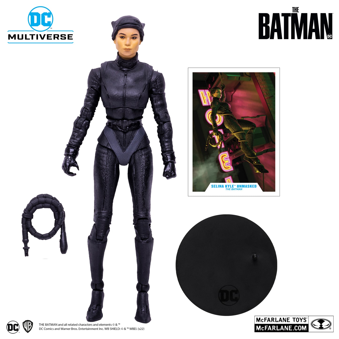 DC Multiverse - The Batman - Catwoman (Unmasked) - 7IN Action Figure