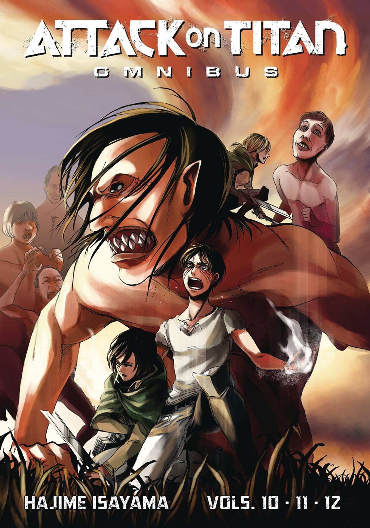 Attack on Titan: Omnibus (Paperback) Vol. 04 (Vol. 10-11-12)