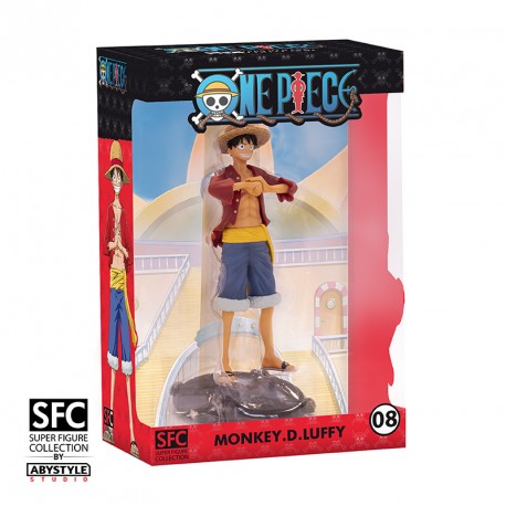 Super Figure Collection (SFC) - (#08) - One Piece - Monkey D. Luffy - 7IN Figure